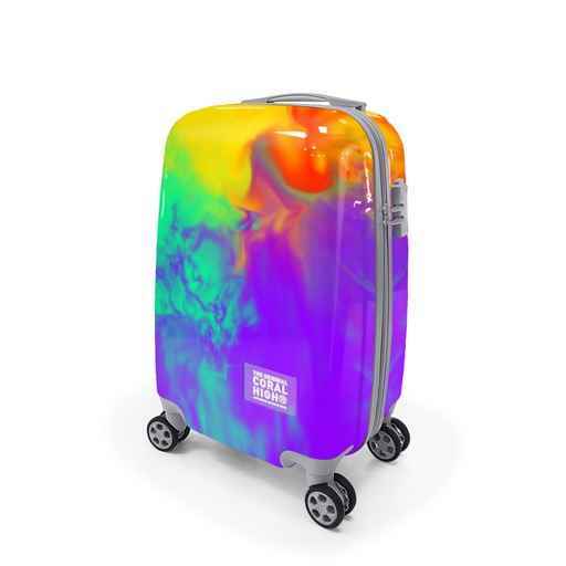 چمدان چرخ دار پلی کربنات کابین سایز34*24*24یایگان کد16536